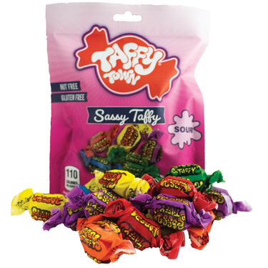 3.5 oz. Sassy Sour Fruits Taffy
